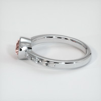 1.20 Ct. Sapphire Ring, 18K White Gold 4