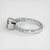 2.78 Ct. Sapphire Ring, 18K White Gold 4
