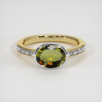 1.73 Ct. Gemstone Ring, 14K White & Yellow 1