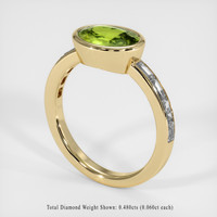 1.47 Ct. Gemstone Ring, 14K Yellow Gold 2