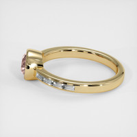 1.20 Ct. Sapphire Ring, 14K Yellow Gold 4