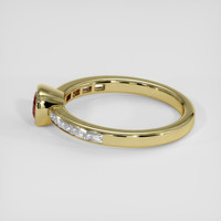 0.71 Ct. Ruby Ring, 14K Yellow Gold 4