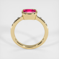 1.70 Ct. Ruby Ring, 14K Yellow Gold 3