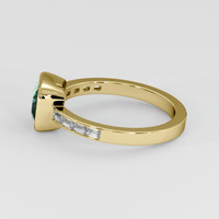 2.10 Ct. Bi Color Sapphire Ring, 14K Yellow Gold 4