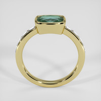 1.63 Ct. Green Sapphire Ring, 14K Yellow Gold 3