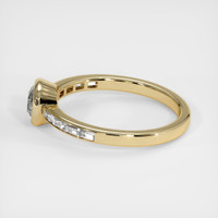 1.05 Ct. Sapphire Ring, 18K Yellow Gold 4