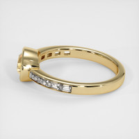 0.99 Ct. Sapphire Ring, 18K Yellow Gold 4