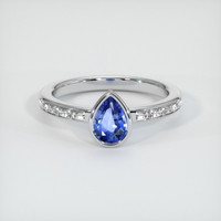 0.68 Ct. Sapphire Ring, Platinum 950 1