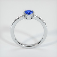 0.68 Ct. Sapphire Ring, Platinum 950 3