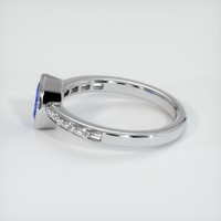 0.68 Ct. Sapphire Ring, Platinum 950 4