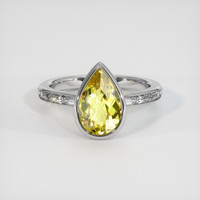 2.57 Ct. Gemstone Ring, Platinum 950 1