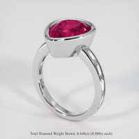 4.60 Ct. Gemstone Ring, Platinum 950 2