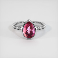 2.62 Ct. Gemstone Ring, Platinum 950 1