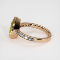 2.57 Ct. Gemstone Ring, 14K Rose Gold 4