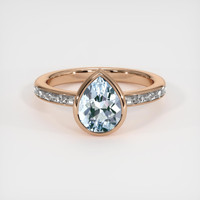 1.51 Ct. Gemstone Ring, 18K Rose Gold 1