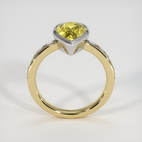 2.57 Ct. Gemstone Ring, 14K White & Yellow 3