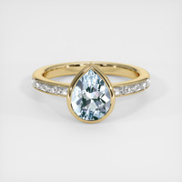 1.51 Ct. Gemstone Ring, 14K Yellow Gold 1