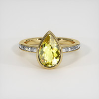 2.57 Ct. Gemstone Ring, 14K Yellow Gold 1