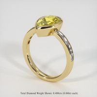 2.57 Ct. Gemstone Ring, 14K Yellow Gold 2