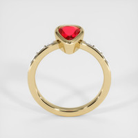 1.52 Ct. Ruby Ring, 14K Yellow Gold 3