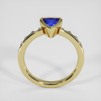 1.18 Ct. Blue Sapphire Ring, 14K Yellow Gold 3