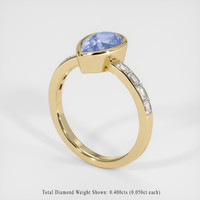 1.90 Ct. Sapphire Ring, 14K Yellow Gold 2