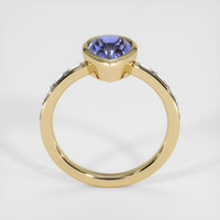 2.78 Ct. Color Change Sapphire Ring, 18K Yellow Gold 3