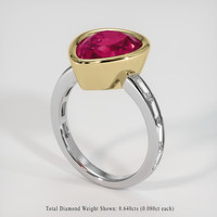 4.60 Ct. Gemstone Ring, 14K Yellow & White 2