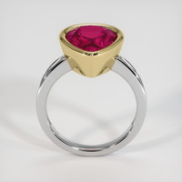 4.60 Ct. Gemstone Ring, 14K Yellow & White 3