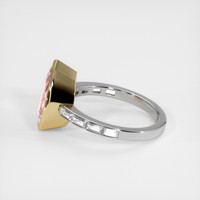 4.17 Ct. Sapphire Ring, 14K Yellow & White 4
