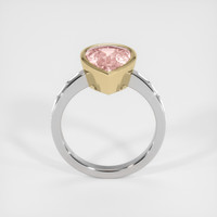 4.17 Ct. Sapphire Ring, 18K Yellow & White 3