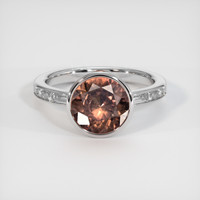 3.34 Ct. Gemstone Ring, Platinum 950 1