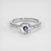 1.29 Ct. Gemstone Ring, Platinum 950 1