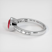 1.88 Ct. Ruby Ring, Platinum 950 4