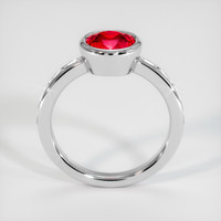 1.38 Ct. Ruby Ring, Platinum 950 3