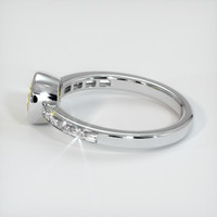 0.94 Ct. Yellow Sapphire Ring, Platinum 950 4