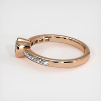 0.67 Ct. Gemstone Ring, 14K Rose Gold 4