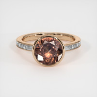 3.34 Ct. Gemstone Ring, 14K Rose Gold 1