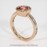 3.34 Ct. Gemstone Ring, 14K Rose Gold 2