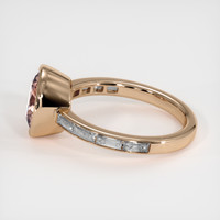 3.34 Ct. Gemstone Ring, 14K Rose Gold 4