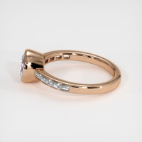 1.29 Ct. Gemstone Ring, 14K Rose Gold 4