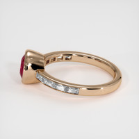 1.74 Ct. Ruby Ring, 14K Rose Gold 4