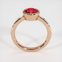 1.88 Ct. Ruby Ring, 14K Rose Gold 3