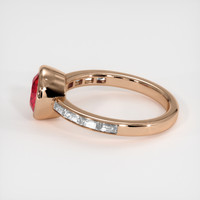 1.88 Ct. Ruby Ring, 14K Rose Gold 4