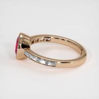 1.62 Ct. Ruby Ring, 14K Rose Gold 4
