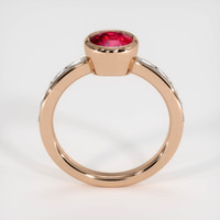 1.51 Ct. Ruby Ring, 14K Rose Gold 3