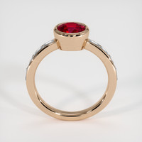 1.74 Ct. Ruby Ring, 18K Rose Gold 3