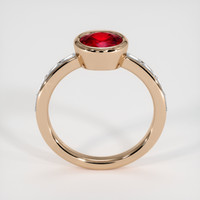 1.67 Ct. Ruby Ring, 18K Rose Gold 3