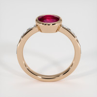 1.62 Ct. Ruby Ring, 18K Rose Gold 3