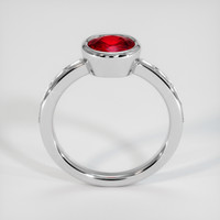 1.67 Ct. Ruby Ring, 10K White Gold 3